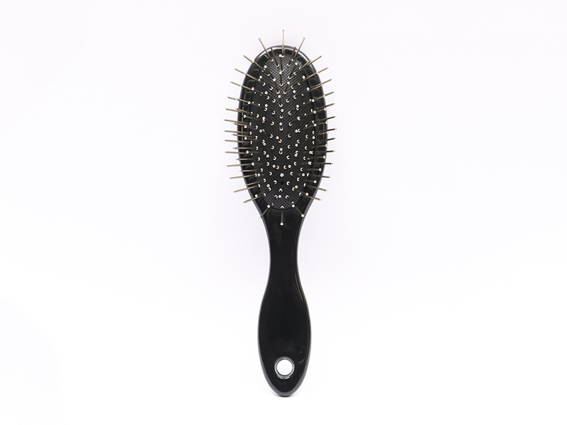 Plastic paddle head massage hairbrush