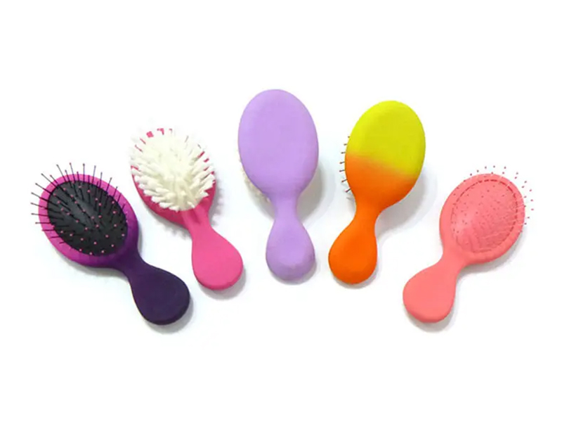Brosse a Cheveux Afro Tangle Hair Brush Men z gumową powłoką